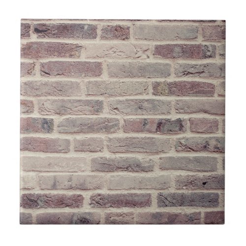 Brown Brick Wall Ceramic Tile