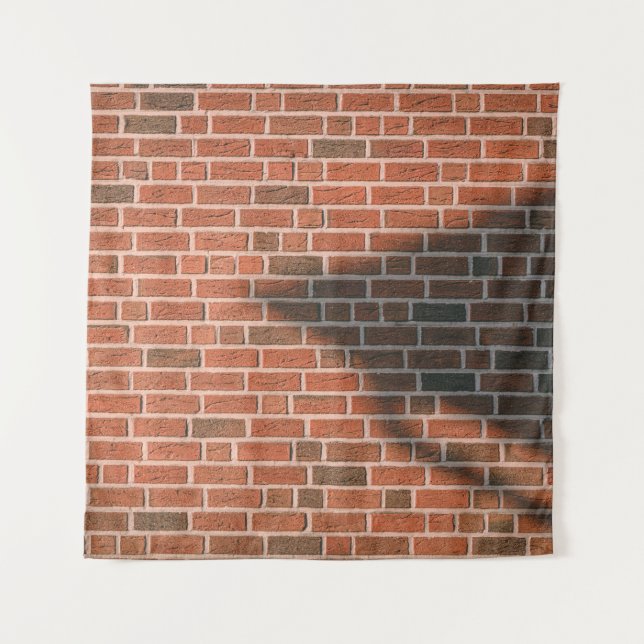 Brown brick wall tapestry (Front)
