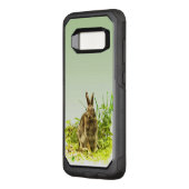 Brown Bunny Rabbit in Grass Galaxy S8 Case (Back / Left)