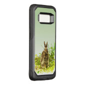 Brown Bunny Rabbit in Grass Galaxy S8 Case (Back / Right)