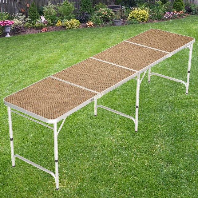 Brown Burlap   Beer Pong Table (Creator Uploaded)