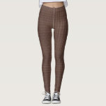 Brown Burlap Look Leggings<br><div class="desc">Do you like the look of burlap?</div>