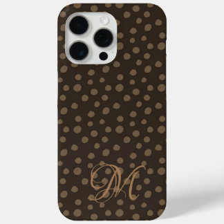 Brown & Camel  iPhone 15 Pro Max Case