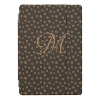 Brown & Camel Monogram  iPad Pro Cover