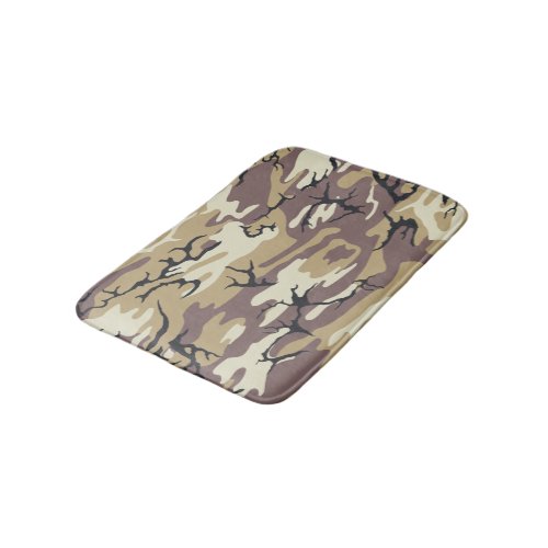 Brown Camo Bath Mat