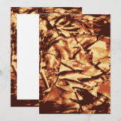 Brown Camo Camouflage Gifts for Hunters (Front/Back)
