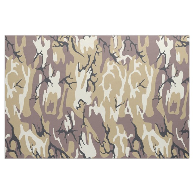 Brown Camo Fabric (Fat Quarter)