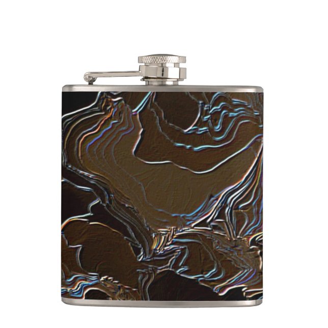 Brown Camo Flask (Front)