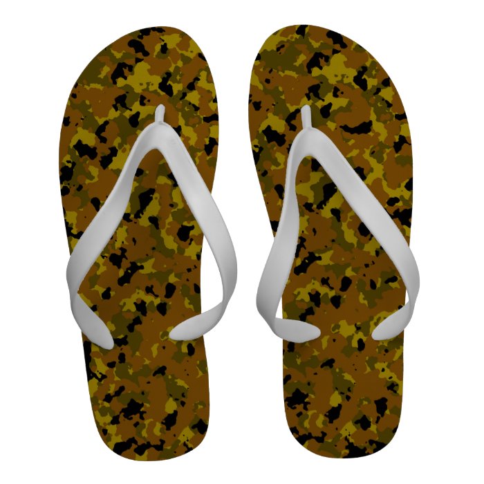 Brown Camo Men's Sandals