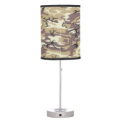 Brown Camo Table Lamp (Back)