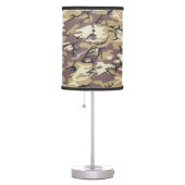 Brown Camo Table Lamp (Right)