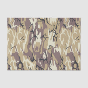 Brown Camo Tissue Paper