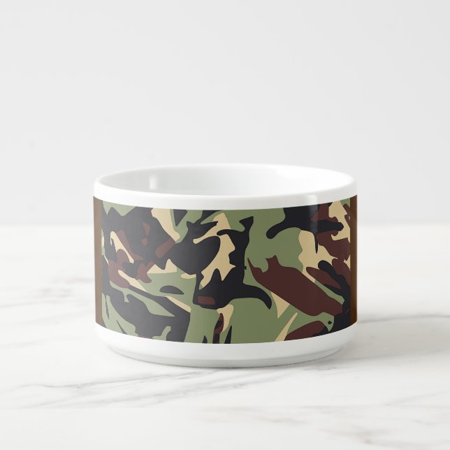 Brown Camou  Bowl (Center)