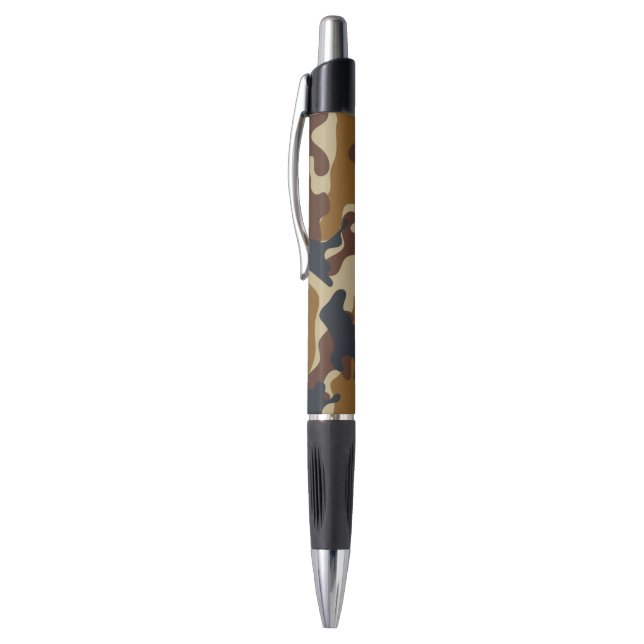Brown Camouflage Pen (Top (Vertical))