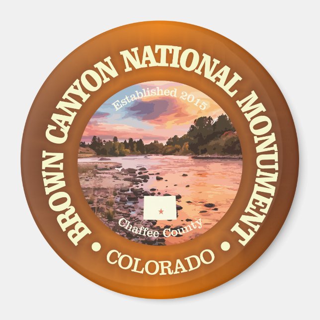 Brown Canyon (NM) Magnet (Front)
