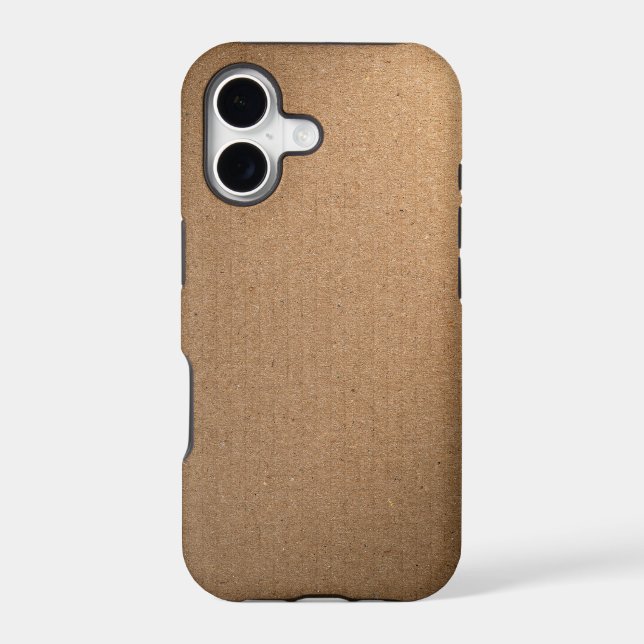 Brown Cardboard Texture For Background Iphone Case (Back)