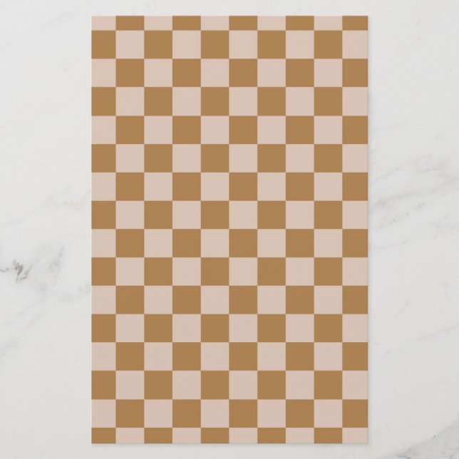 Brown Checkerboard (Front)