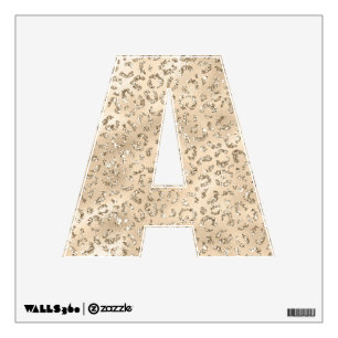 Brown Cheetah Leopard Skin Print Pattern Animal Wall Decal