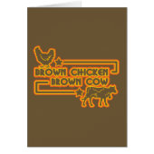 Brown Chicken Brown Cow (Front)