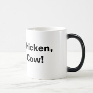 Brown Chicken, Brown Cow! Color Morph Mug