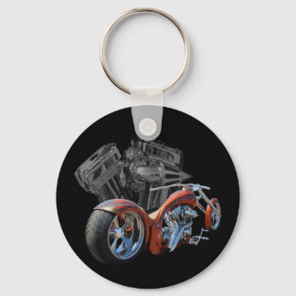 Brown Chopper Keychain