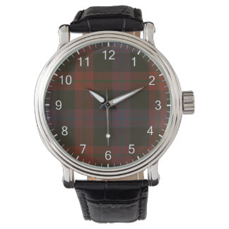 Brown Clan Tartan Watch