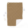 Brown Classic Checkerboard by Shirley Taylor Golf Towel
