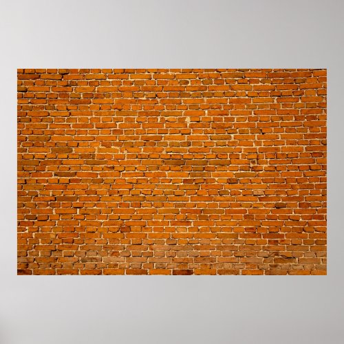 Brown clay wall cladding poster