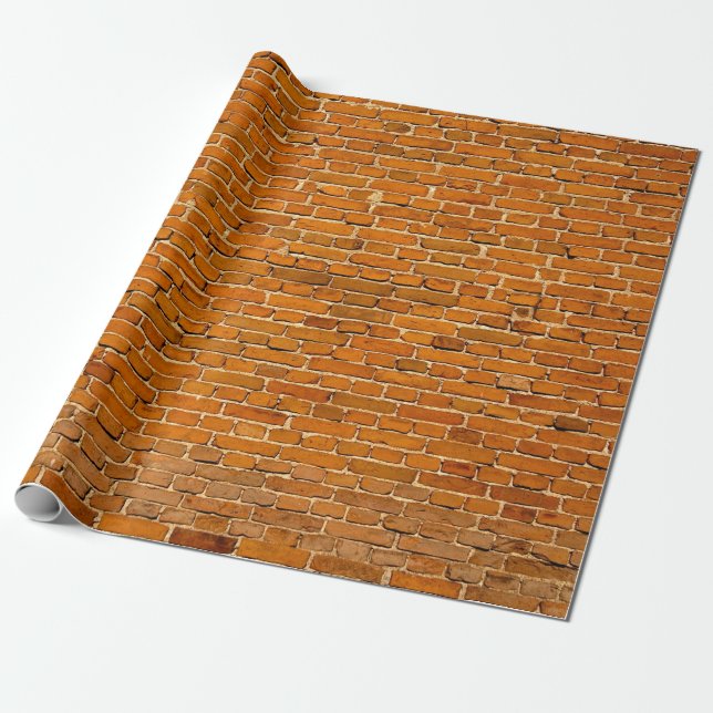 Brown clay wall cladding wrapping paper (Unrolled)