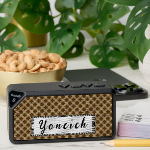 Brown Clover Ribbon by Kenneth Yoncich Bluetooth Speaker