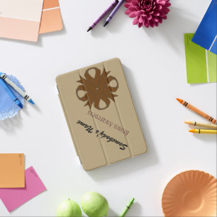 Brown Clover Ribbon by Kenneth Yoncich iPad Mini Cover