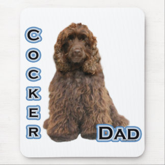 Brown Cocker Spaniel Dad 4 Mouse Pad
