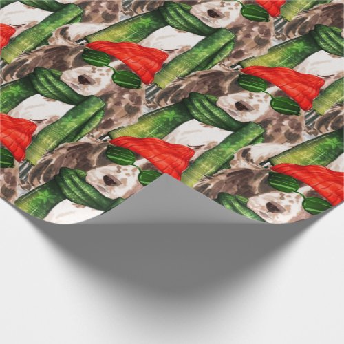 Brown Cocker Spaniel Fun Dog Lover Christmas Wrapping Paper