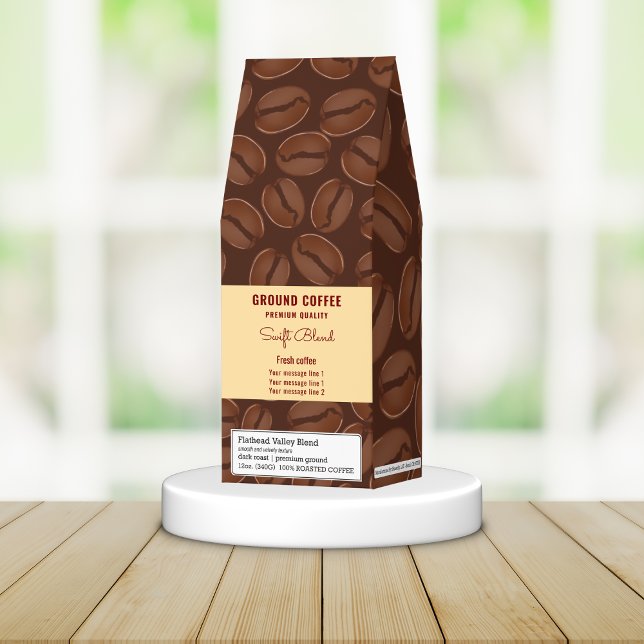 Brown Coffee beans Business logo  (Creator Uploaded)