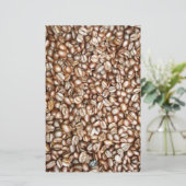 Brown coffee beans design (Standing Front)