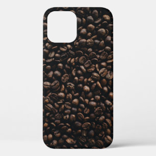 Brown coffee seeds iPhone 12 case
