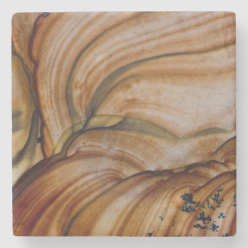 Brown colored Deschutes Jasper Stone Coaster