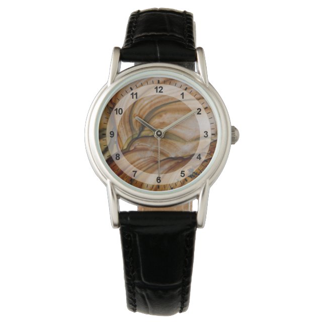Brown colored Deschutes Jasper Watch (Front)