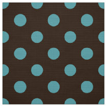 brown colored polka dots pattern fabric