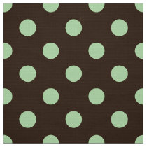 brown colored polka dots pattern fabric
