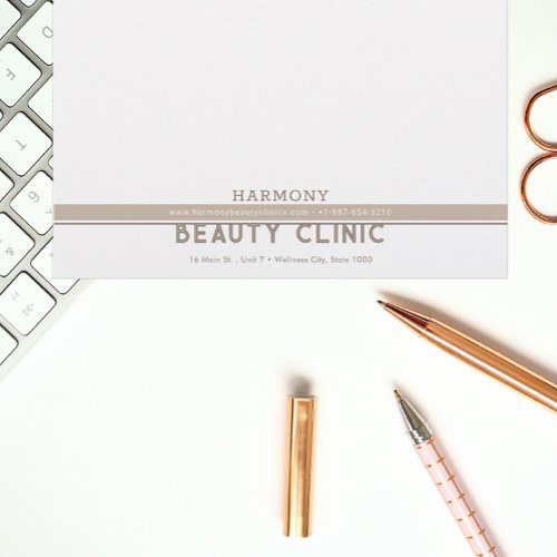 Brown Corporate Professional Stationery