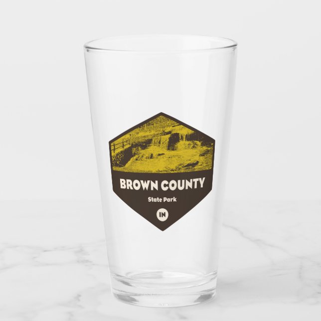 Brown County State Park Indiana Glass (Front)