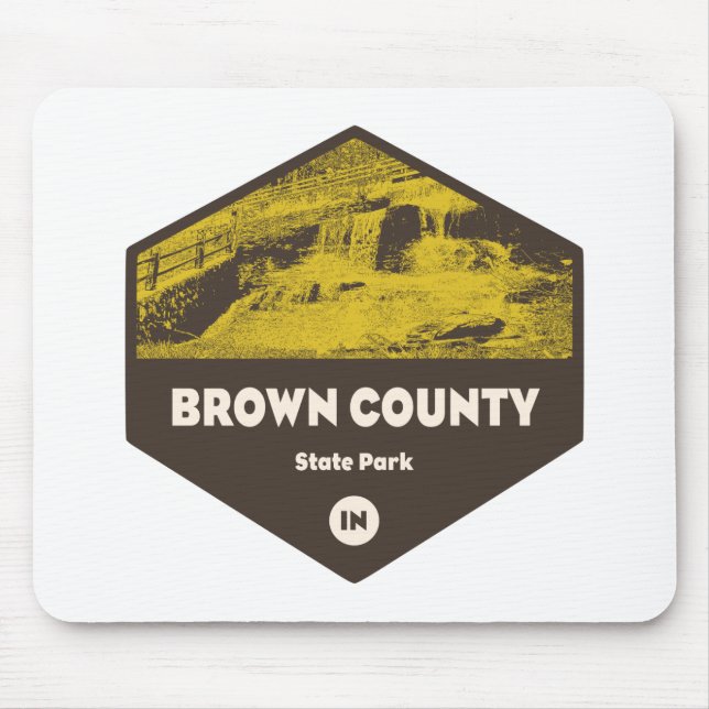 Brown County State Park Indiana Mouse Pad (Front)