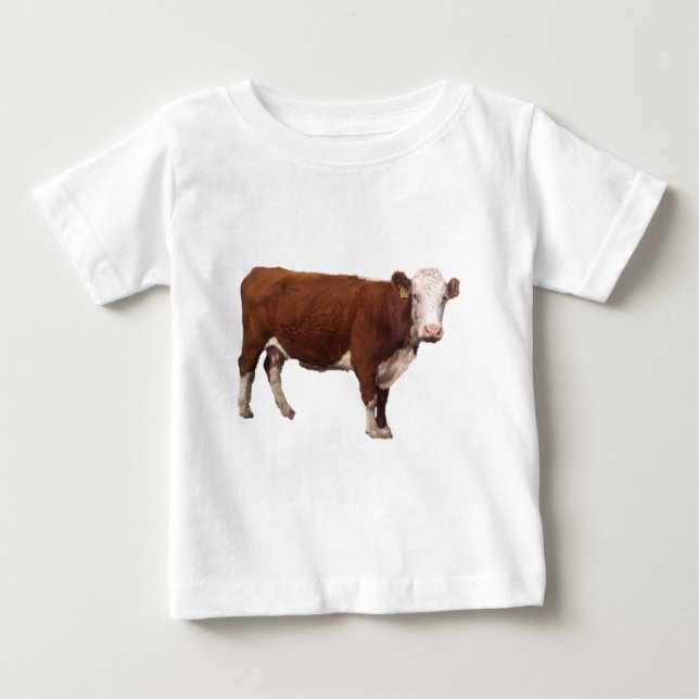 Brown Cow Baby T-Shirt (Front)