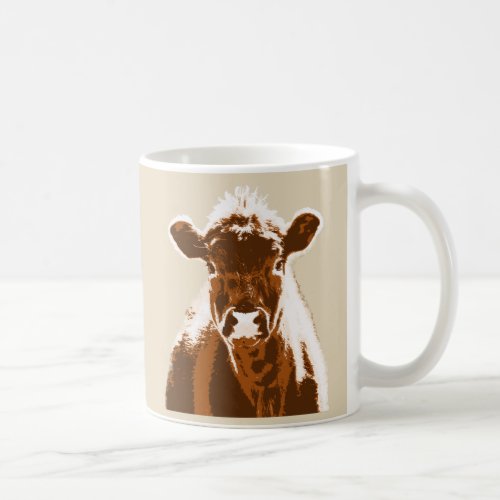 Brown Cow Farm Animal Coffee Mug