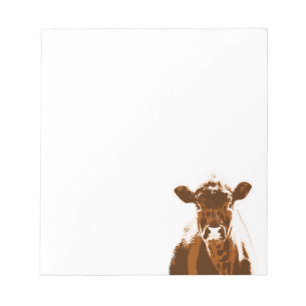 Brown Cow Farm Animal Notepad