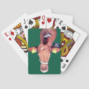 Brown cow poker cards