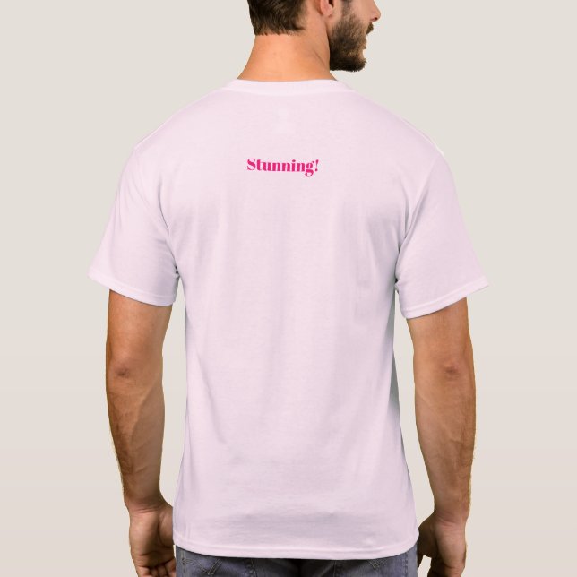 Brown Cow. Stunning! Monique Heart - Drag Race T-Shirt (Back)
