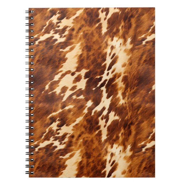 Brown Cowhide Notebook (Front)