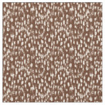 Brown Cream Beige Abstract Pattern Fabric